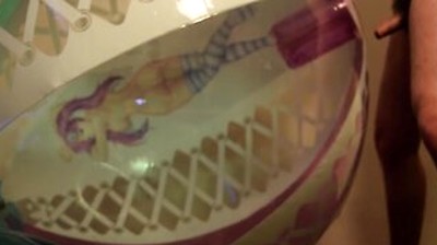 Balloon Fuck And Cum