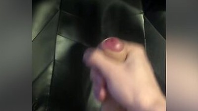 18 Year Old Cock Explodes Onto Chair
