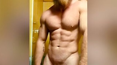 Good Morning Hot Guy Masturbation, Fast Cum