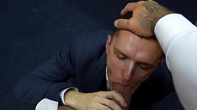 British Lads In Suits Suck The Straight Boss Cocks Sock In The Office - Jak White