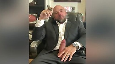 Jason Collins Cigar Smoking With A Raging Hard-on