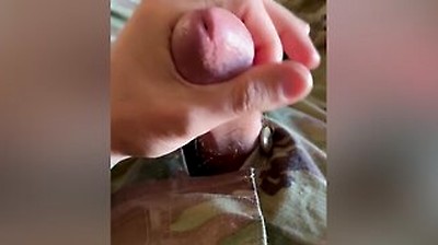 Soldier Relaxing On A Friday - Of Course It Will Involve Jerking Off My Throbbing Cock In My Uniform
