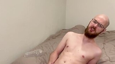 Young Stud Fucks His Fleshlight Over And Over