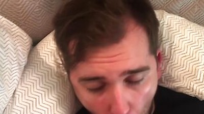 Pov: Dirty Verbal Stepdaddy Feeds His Cock To A Fag