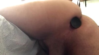 Playing With My Butt Plug And Stretching Out My Boy Pussy With Pussy Boy