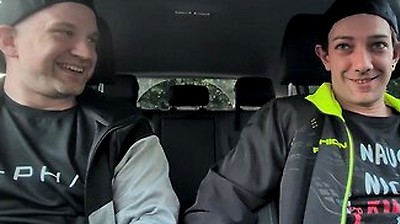 Cum Stained Shirt 3 Risky Car Fun