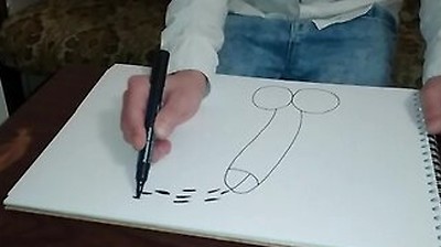 Stepdad Catches Stepson Drawing A Penis And Makes Him Ride His Thick Cock Bareback