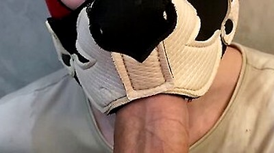 Top With A Big Dick Pissed On A Young Guy In The Toilet