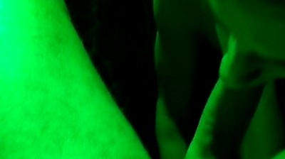 While Sex Sauna Cruising Young Twink Found A Juicy Dick In A Neonlight Room To Suck The Cum Out