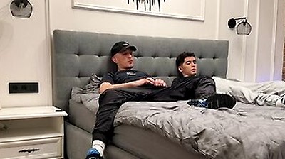 Two Friends Jerk Off Together