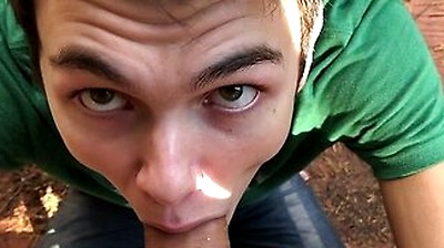 I Got My Stepbrothers Friend To Let Me Suck His Cock On Parents Deck