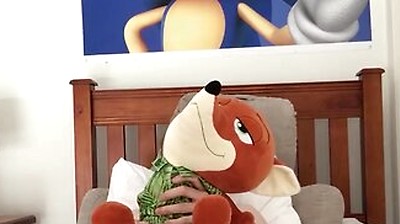 Nick Wilde Plush Gets His Ass Jackhammered And Cummed