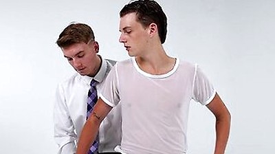 Faithfully Subordinated: Elder Caden Dior Takes Nathan Bicks Raw And Creampied