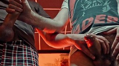 Two Men Jerk Off Each Other Their Big Hairy Dicks And Cum Copiously Right On Your Face. Pov