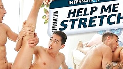 Flexible Duok Johnny Hackson Stretched By Muscle Studs Thick Cock