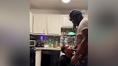 Casanova Eats Kyle Dick In The Kitchen And Gets Cum On His Face