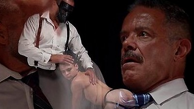 Master Scott And Master Aries Spit Roast Boy James Blond