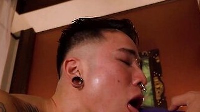 Dominant Sammy Sins Destroys Sub Yoshi Kawasaki With A Massive Dildo