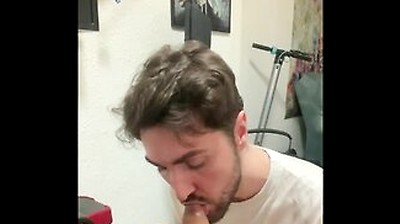Sucking My Latin Friend Dick And Making Him Cum
