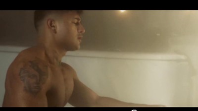 Massive Muscled Hunk Dominates BF at the Ski Spa - Skyy Knox , Kenzo Alvarez