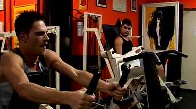 Luan & Andrey Fuck Raw In The Gym - Luan & Andrey Andrade