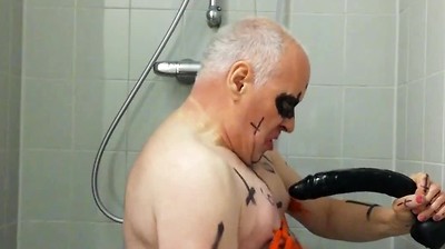 Satan Slave Takes a Delicious Urine Enema