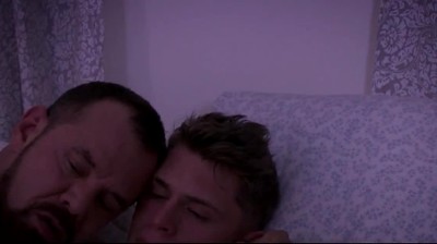 Big dick DILF Max Sargent's intense passion for Troy Accola's asshole