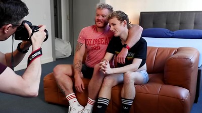 Aussie Twink Benny Fox rides Beau Jackson