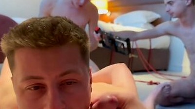Twink Boy Rides A Hard Dick