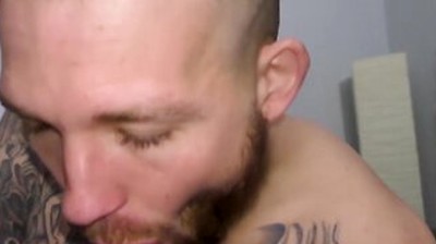 Straight Tattooed Jock Takes Stepdaddys Dick Bareback Creampie Pov