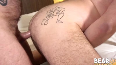Obese Bears Devan Roy and Marc Angelo Bareback