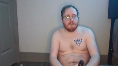 Wallace Moans As He Rides Big Dildos