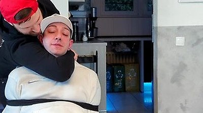 Bound On A Chair At His Mercy