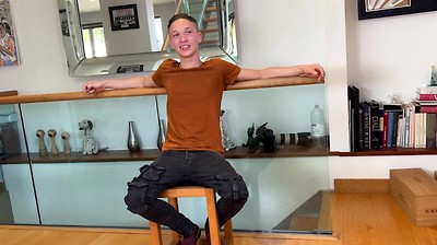 Straight Young & Ripped Stud gets Wanked Outside & his Rock Hard Uncut Cock Explodes with Cum!