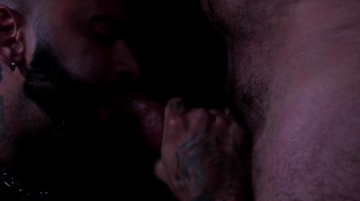 Big Hairy Bear Sucks a mean Big Hunk Dick - Menover30
