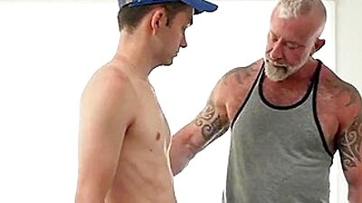 Hairydaddy Bottom Anally Banged By Skinny Twink