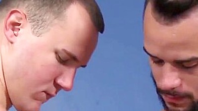 Latino Stud Javier Cruz Ass Bangs With Lover Lance Cole