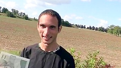 Skinny Euro Stud Picked Up And Pov Drilled Outdoor 4 Cash