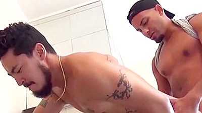 Latino Antonio Biaggi Jerking Huge Balls