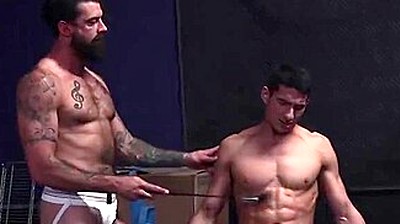 Alpha Wolfe Stroking Handsome Guy Jim Fit