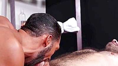 Luka Phoenix Alongside Cole Ryan Throat Fuck