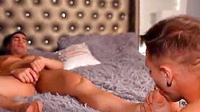 Matt And Tayler Foot Ass And Muscle Worship Matt Cum On Ass