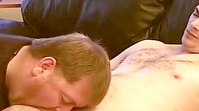 Hairy Young Dude Sucked Dry By A Mature Horny Homosexual