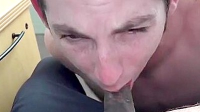 Broke Cracker Sucks Big Black Cock Pov Before Raw Doggystyle