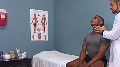 Black Stud Receives Bj Before Barebacked In Doctors Office