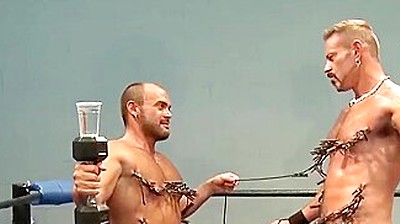 Tattooed Torment Each Other With Nipple Clips