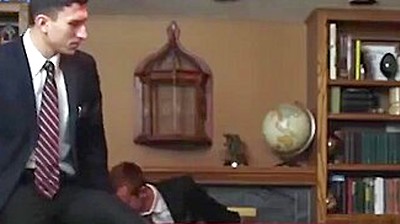 Two Boys Snuck Into The Bishops Room And Got Horny While Snooping Into His Dild