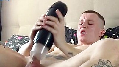 Morning Testing Sex Toy Handjob And Cum In Mouth Falcon Al