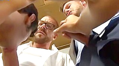 Hunky Stepdaddies Hans Berlin And Rocco Steele Anal Fuck In 3way Stepdaddy Sex Files - Bus