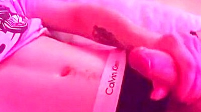 Russian Student 18+ Jerks Off His Fat Dick After Studying Kolinart